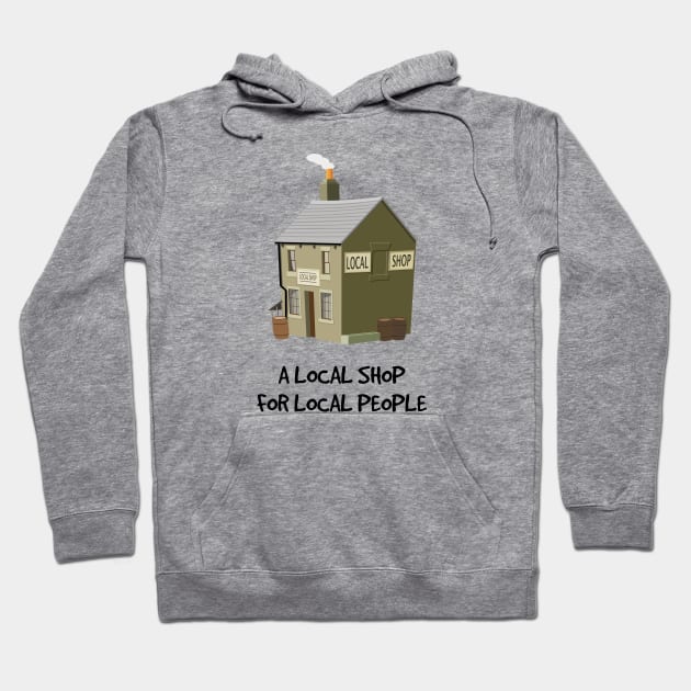 Local Shop Hoodie by solublepeter